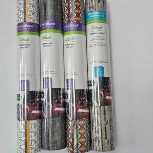 Cricut - 3 rolls Star Wars Iron-On and 1 roll  Star Wars Premium Vinyl